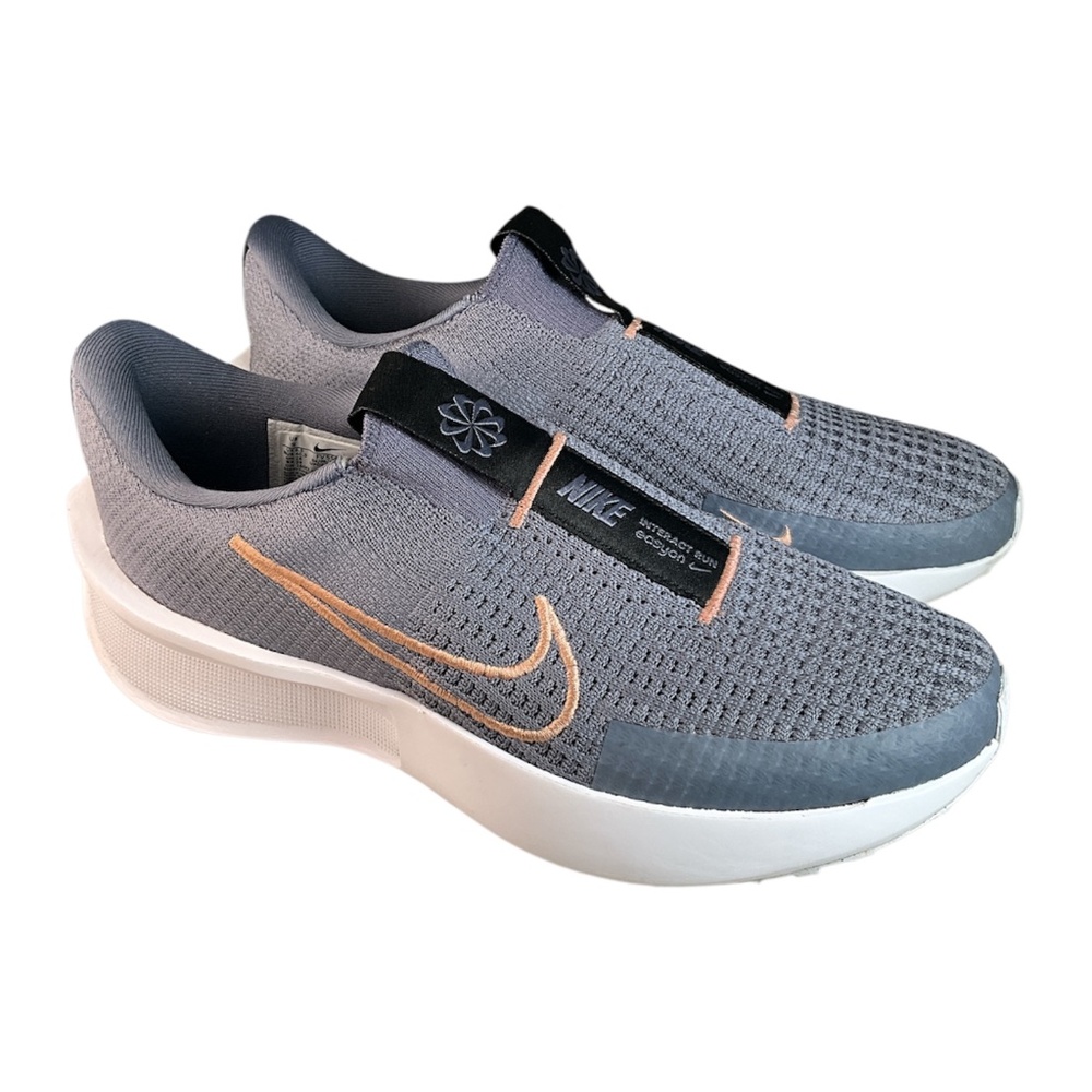 NIKE INTERACT RUN EASYON LIGHT CARBON FV5591-002 SIZE 9 Women's